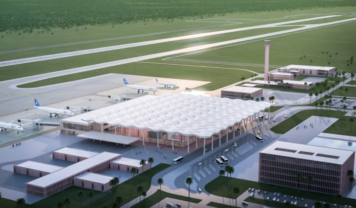 Flexjet aircraft on tarmac with premium terminal in background